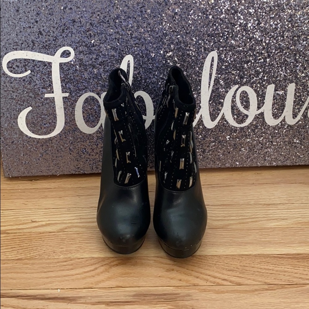Jeweled Booties